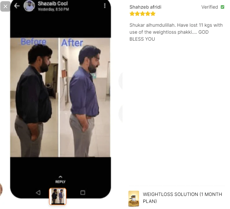 Weightloss Solution (1 Month Plan) By Dr Rubina - Image 5