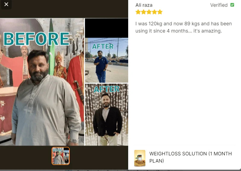 Weightloss Solution (2 Months Plan) - Image 10